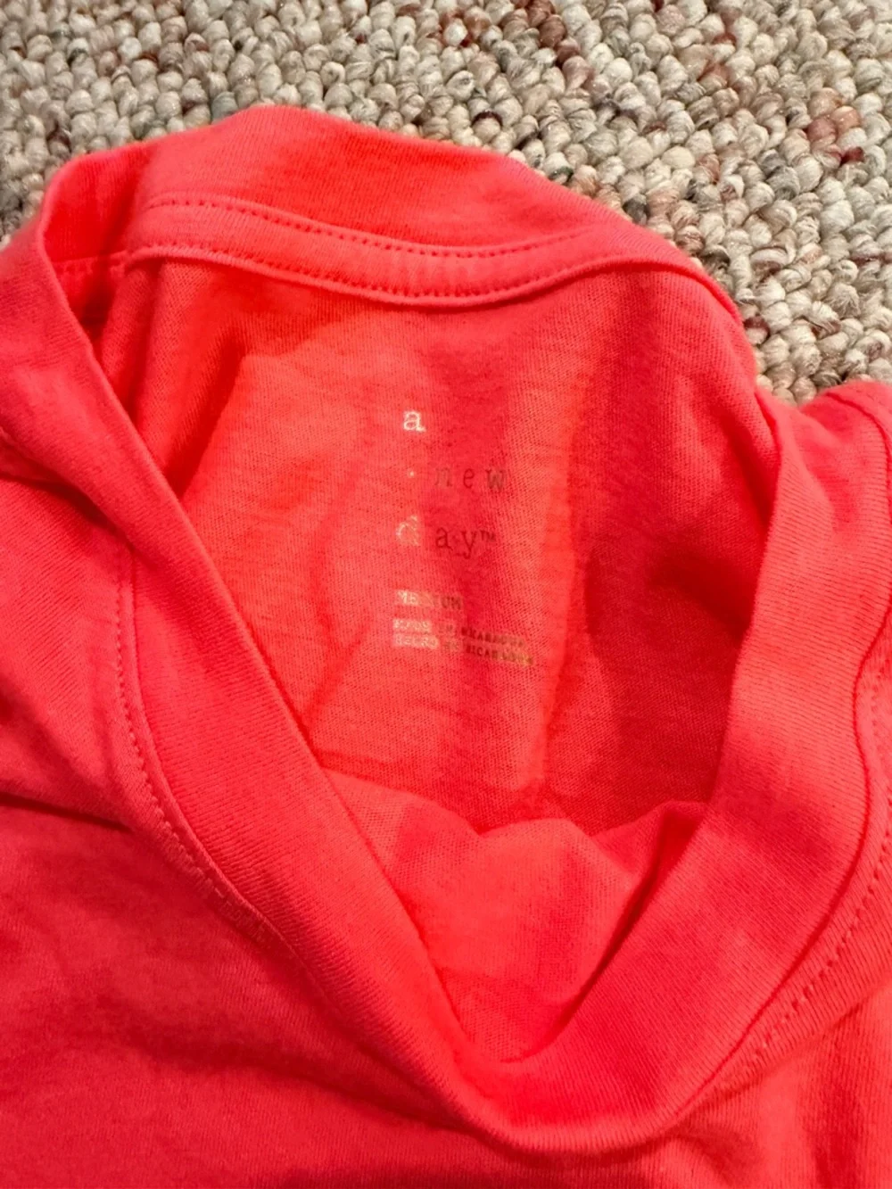 a new day Coral Short Sleeve Crew Neck Tee - Picture 2 of 2